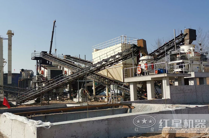 硬巖石碎石生產線客戶現場 硬巖石碎石生產線客戶現場