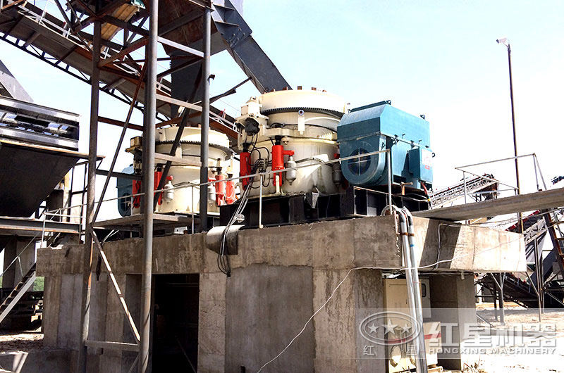 圓錐破產量大，自動化程度高，適合中大型砂石廠